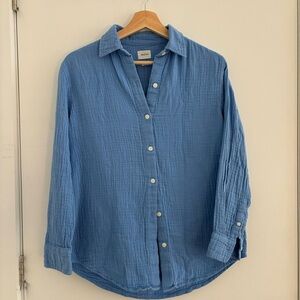 Wilfred Sail Button-up in Sky Blue